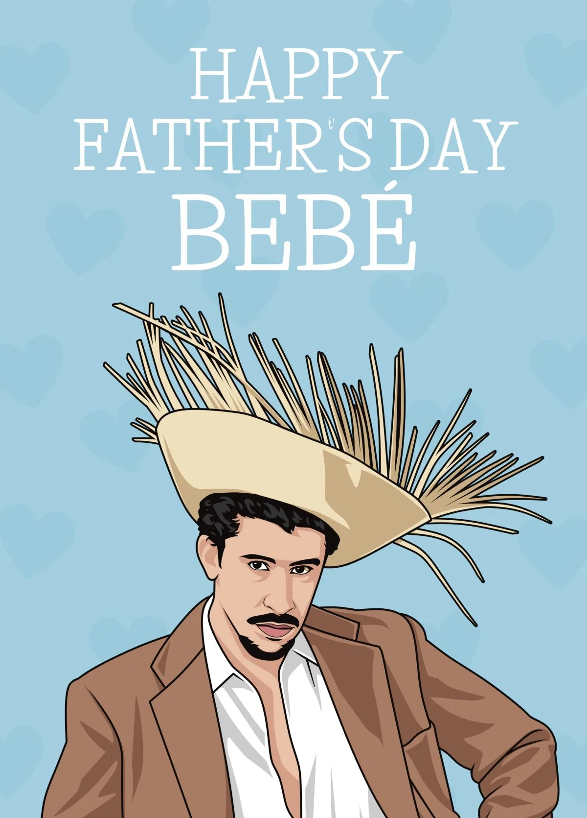 Funny Father’s Day Card For Partner - Happy Father’s Day Bebé