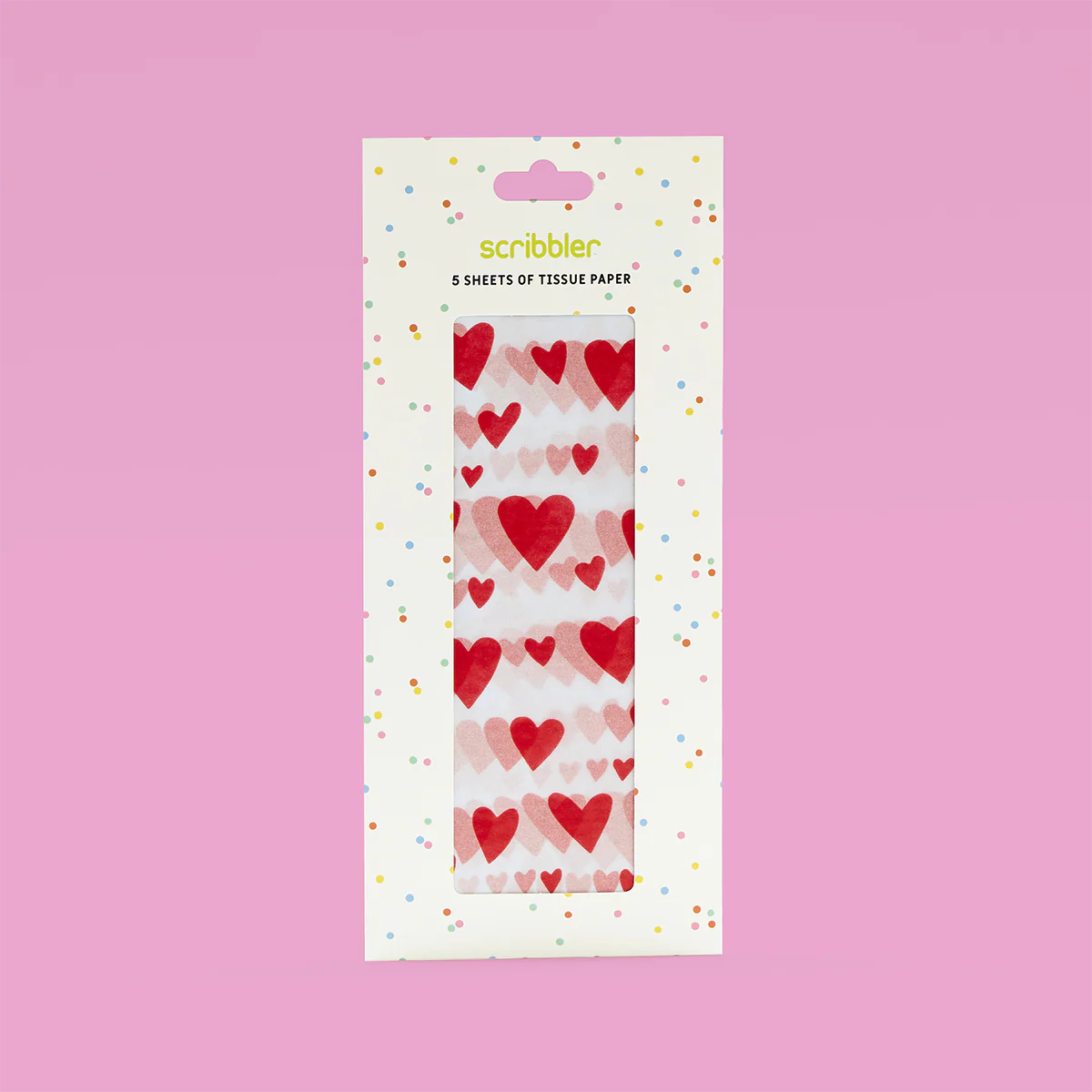 Heart Print Tissue Paper