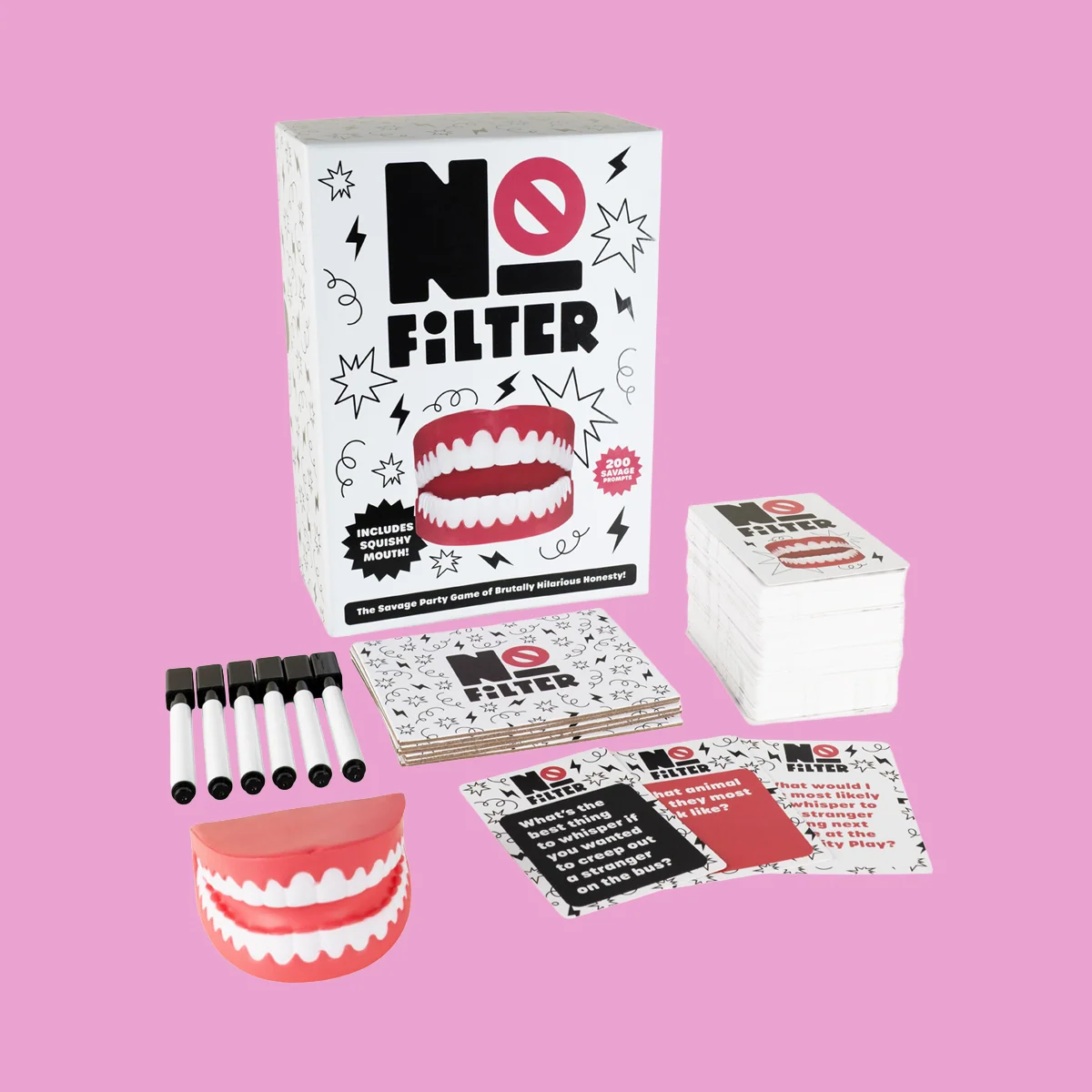 No Filter Card Game